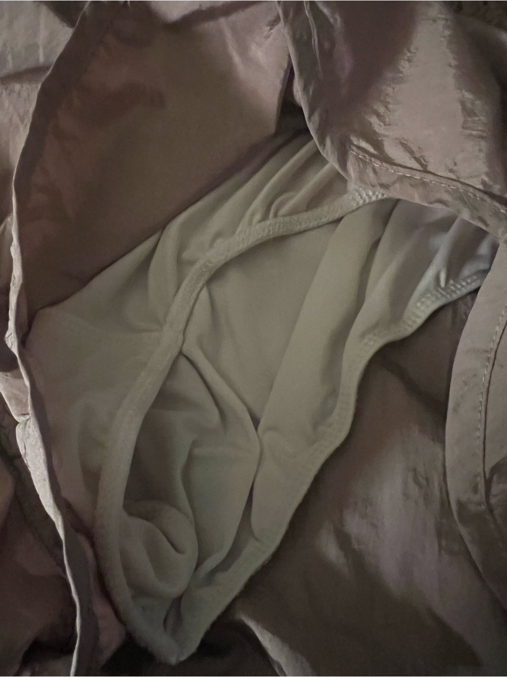 ⭐️LIKE NEW⭐️ FREE PEOPLE MOVEMENT~THE WAY HOME RUN SHORTS”~ Taupe/Rose Gold~M - Picture 8 of 14